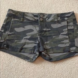 Express camo shorts